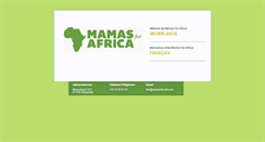 Desktop Screenshot of mamasforafrica.be