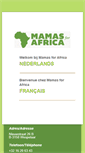 Mobile Screenshot of mamasforafrica.be